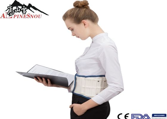 TRUNG QUỐC Thắt lưng hỗ trợ thắt lưng màu trắng, lưng hỗ trợ cho bảo vệ đau cho phụ nữ nhà cung cấp